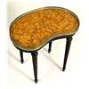 Image 2 : A LOUIS XVI STYLE MAHOGANY KIDNEY SHAPED MARBLE TOP SIDE TABLE