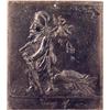 Image 1 : A PATINATED METAL RELIEF PLAQUE