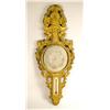 Image 1 : A LOUIS XVI GILT FRAMED WALL BAROMETER