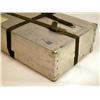 Image 2 : A BELTED METAL LAUNDRY CASE