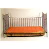 Image 1 : A CAST IRON CAMPAIGN BED