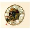 Image 5 : A POLYCHROME DECORATED AND MIRRORED BLACKAMOOR WALL PLAQUE