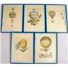 Image 1 : FIVE FRAMED BALLOON PRINTS