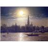 Image 2 : A FRAMED OIL ON BOARD