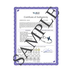 Natural 0.98 CTW Diamond Necklace 14K White Gold - REF-167H4W