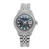 Image 1 : Rolex Pre-owned 26mm Womens Custom String Tahitian Dial Stainless Steel