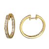 Image 1 : Natural 2.28 CTW Diamond Earrings 14K Yellow Gold - REF-277W2H