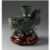 Image 1 : CHINESE CARVED JADE/HARDSTONE FIGURE
