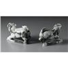 Image 2 : PAIR OF CHINESE CARVED JADE/HARDSTONE FIGURES
