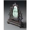 Image 2 : CHINESE CARVED JADE/HARDSTONE FIGURE