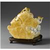 Image 2 : CHINESE CARVED JADE/HARDSTONE FIGURE