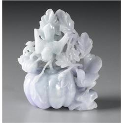 CHINESE CARVED JADE/HARDSTONE GROUP