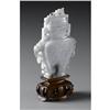 Image 1 : CHINESE CARVED JADE/HARDSTONE VESSEL AND COVER