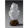 Image 2 : CHINESE CARVED JADE/HARDSTONE VESSEL AND COVER