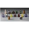 Image 2 : SET OF FIFTEEN CHINESE CARVED SNUFF BOTTLES