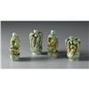 Image 1 : SET OF FOUR JADE/HARDSTONE SNUFF BOTTLES