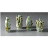 Image 2 : SET OF FOUR JADE/HARDSTONE SNUFF BOTTLES