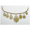 Image 1 : GOLD COIN GOLD CHARM BRACELET
