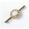 Image 1 : VICTORIAN OPAL DIAMOND GOLD BROOCH