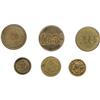 Image 1 : Lot of Six Early Massachusetts Buttons