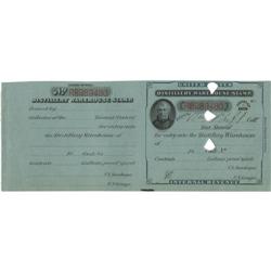 William Taft Signed Document: Internal Revenue