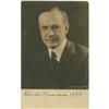 Image 2 : Calvin Coolidge Typed Letter Signed 1920