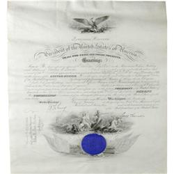 President Benjamin Harrison Signed Appointment