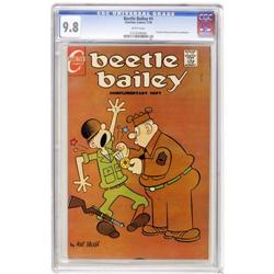 Beetle Bailey #1 (Charlton, 1970) CGC NM/MT 9.8 White p