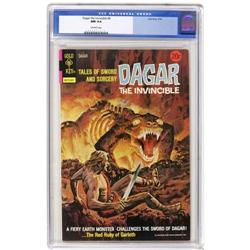 Dagar the Invincible #8 (Gold Key, 1974) CGC NM 9.4 Off