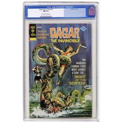 Dagar the Invincible #9 (Gold Key, 1974) CGC NM 9.4 Off