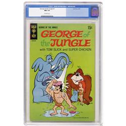 George of the Jungle #1 (Gold Key, 1969) CGC NM 9.4 Off