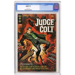 Judge Colt #4 (Gold Key, 1970) CGC NM/MT 9.8 Off-white