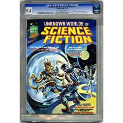Unknown Worlds of Science Fiction #4 (Marvel, 1975) CGC