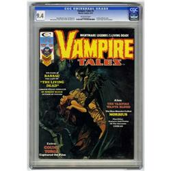 Vampire Tales #5 (Marvel, 1974) CGC NM 9.4 Off-white pa