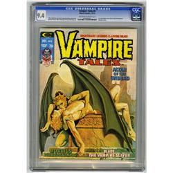 Vampire Tales #8 (Marvel, 1974) CGC NM 9.4 Off-white to
