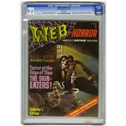 Web of Horror #1 (Major Magazines, 1969) CGC. Jeff Jone