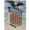 Image 1 : America, Land of Labor Propaganda Poster