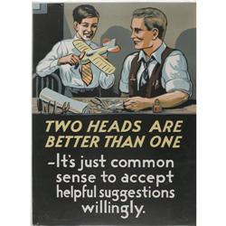 Two Heads Are Better Than One... Propaganda