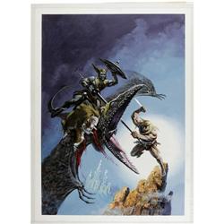 Ken Barr - Savage Tales Annual #1 Cover