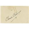 Image 1 : Charles Coburn Autograph