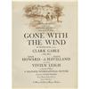 Image 2 : Gone With the Wind Vintage Program Book