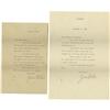 Image 1 : Jean Harlow Typed Letters Signed by Mama Jean.