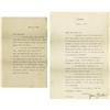 Image 1 : Jean Harlow Typewritten Letters Signed by Mama J