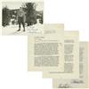 Image 1 : Hal Roach and Francis X. Bushman Signed Items. T