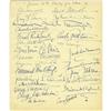 Image 3 : Clifton Webb Guest Book Page w/Celeb Autographs