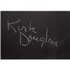 Image 1 : Kirk Douglas Signed "What's My Line?" Card. A 26