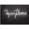 Image 1 : Ingmar Johansson Signed "What's My Line?" Card.