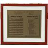 Image 1 : T. Ray Costa Framed Award