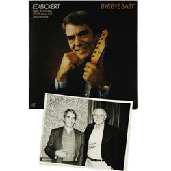 Ed Bickert and Dave McKenna Signed Record and Ph