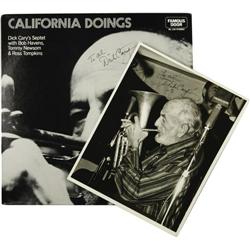 Dick Cary Signed Record and Photo Group. Traditi